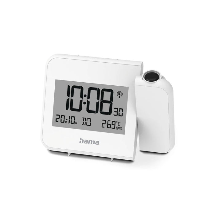 EAN 4047443520234 - Hama Hvar Reloj despertador digital Blanco imagen 1