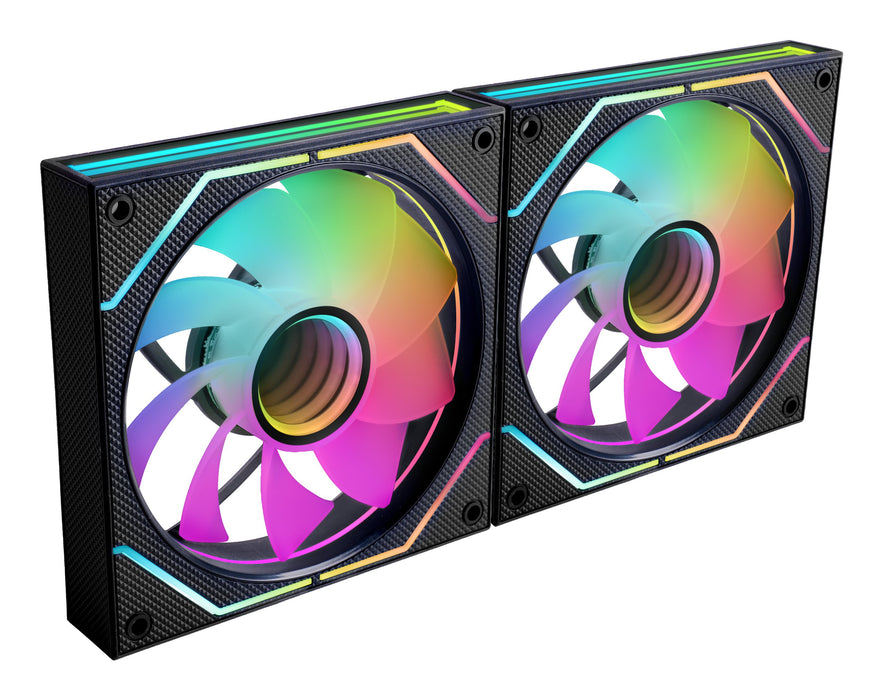 EAN 8435693109907 - Mars Gaming MF3DPROX2R sistema de refrigeración para ordenador Carcasa del ordenador Ventilador 12 cm Neg imagen 2