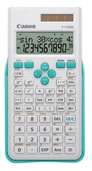 EAN 4960999799827 - Canon F-715SG calculadora Escritorio Calculadora científica Azul, Blanco imagen 1