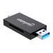 EAN 766623102735 - Manhattan 102735 lector de tarjeta USB 3.2 Gen 1 (3.1 Gen 1) Type-A/Type-C Negro, Transparente imagen 3