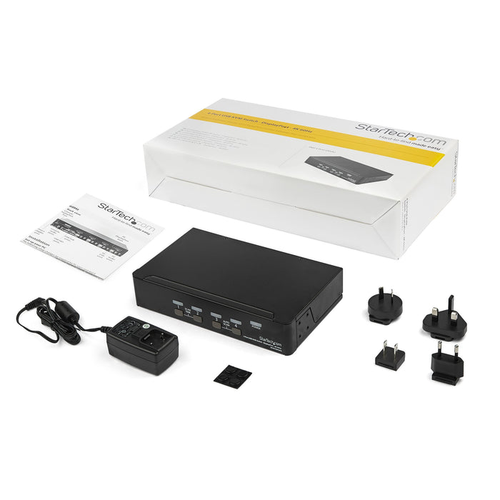 EAN 0065030826372 - StarTech.com SV431DPUA2 interruptor KVM Montaje en rack Negro imagen 5