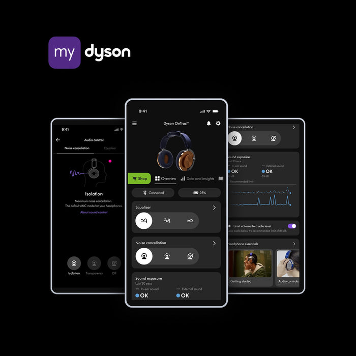 EAN 5025155096154 - Dyson OnTrac Auriculares Inalámbrico Diadema Llamadas/Música USB Tipo C Bluetooth Cobre imagen 6