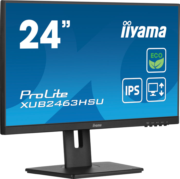 EAN 4948570123766 - iiyama ProLite XUB2463HSU-B1 pantalla para PC 61 cm (24") 1920 x 1080 Pixeles Full HD LED Negro imagen 4