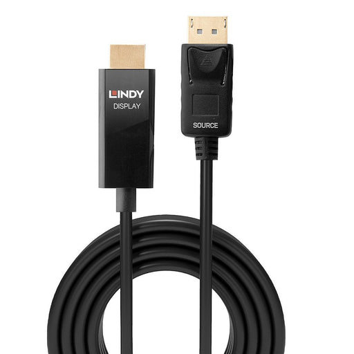 EAN 4002888409247 - Lindy 40924 adaptador de cable de vídeo 0,5 m DisplayPort HDMI tipo A (Estándar) Negro imagen 2