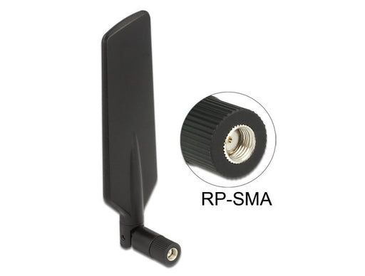 EAN 4043619124091 - DeLOCK 12409 antena para red Antena omnidireccional RP-SMA 4 dBi imagen 1