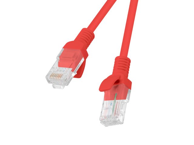 EAN 5901969406832 - Lanberg PCU5-10CC-0300-R cable de red Rojo 3 m Cat5e U/UTP (UTP) imagen 1