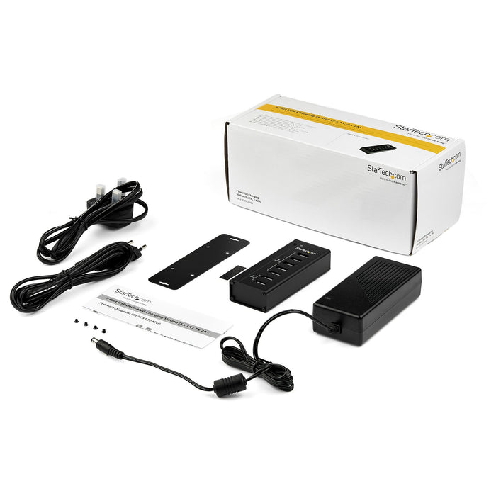 EAN 0065030882569 - StarTech.com ST7C51224EU cargador de dispositivo móvil Universal Negro CC Interior imagen 4