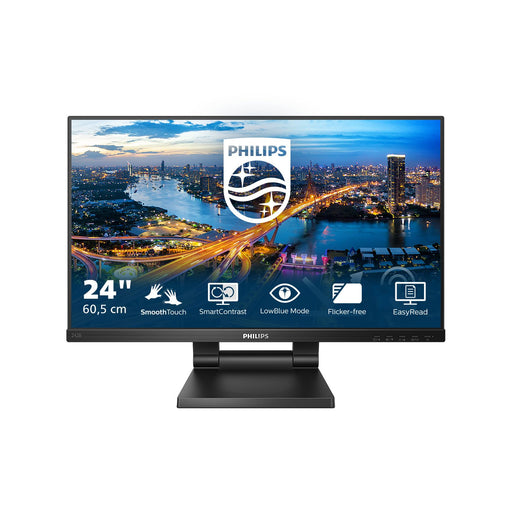EAN 8712581772352 - Philips 242B1TC/00 pantalla para PC 60,5 cm (23.8") 1920 x 1080 Pixeles Full HD LED Pantalla táctil Negro imagen 1