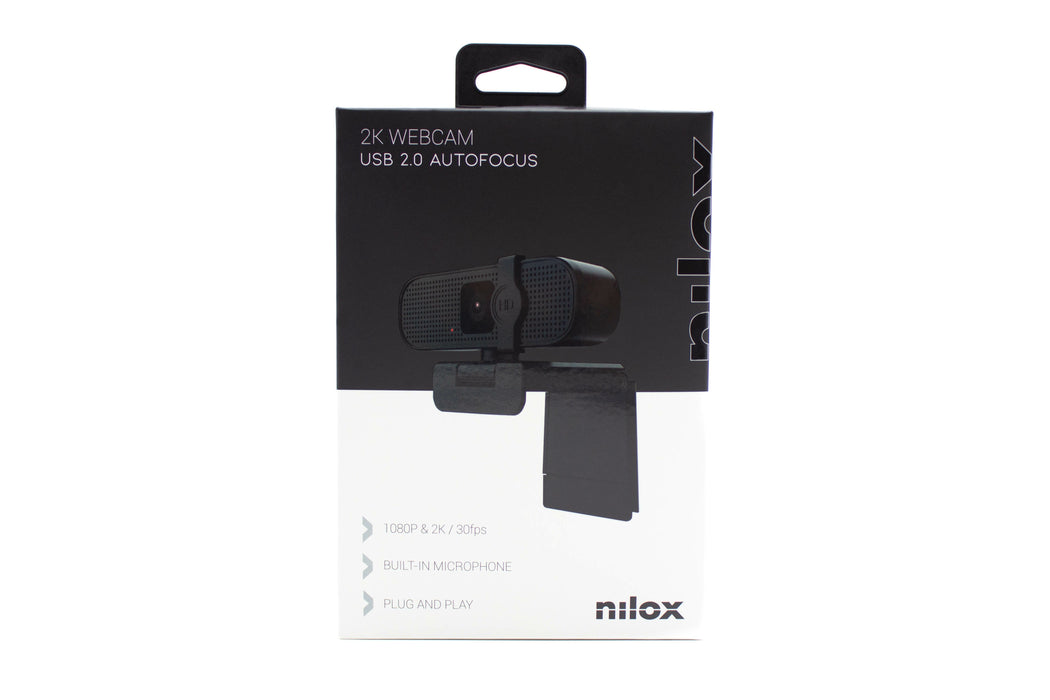 EAN 8435099528708 - Nilox NXWCA01 cámara web 2595 x 1944 Pixeles USB 2.0 Negro imagen 12