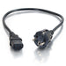 EAN 0757120885436 - C2G 88543 cable de transmisión Negro CEE7/7 C13 acoplador imagen 2