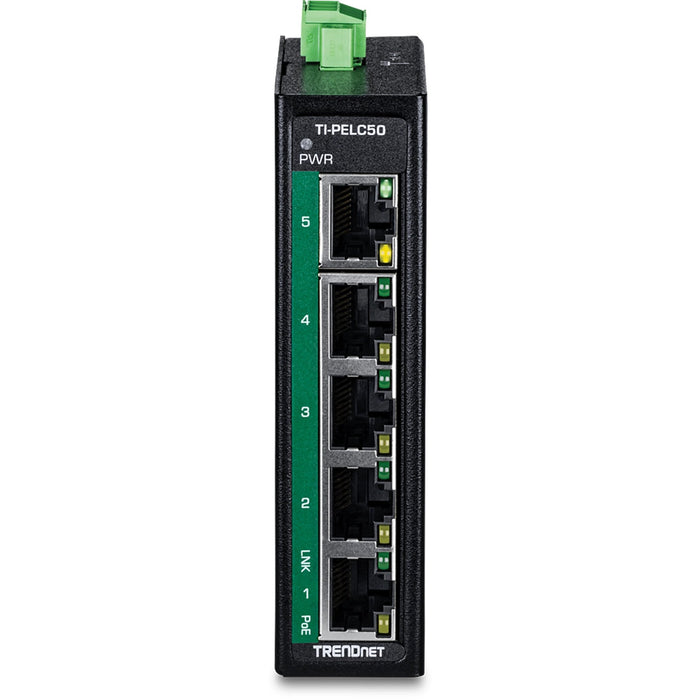 EAN 0710931162950 - Trendnet TI-PELC50 switch No administrado Fast Ethernet (10/100) Energía sobre Ethernet (PoE) Negro imagen 2