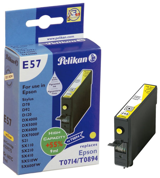 EAN 4018474359575 - Pelikan E57 cartucho de tinta 1 pieza(s) Amarillo imagen 1