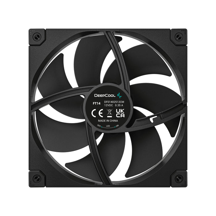 EAN 6933412710738 - DeepCool FT14 Carcasa del ordenador Ventilador 14 cm Negro 1 pieza(s) imagen 4