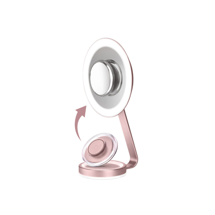 EAN 3030050154900 - BaByliss LED Beauty Mirror espejo para maquillaje Independiente Alrededor Rosa imagen 6