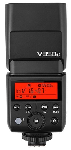 EAN 6952344215388 - Godox V350N flash fotográfico Flash compacto Negro imagen 1