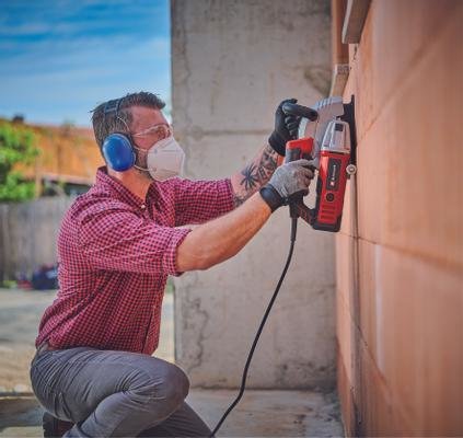 EAN 4006825659146 - Einhell TE-MA 1700 15 cm Negro, Rojo 7000 RPM 1700 W imagen 2