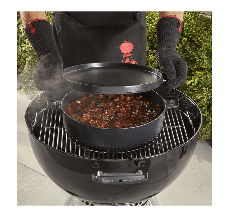 EAN 0077924159640 - Weber 8857 olla de hierro fundido 6,8 L Negro imagen 1