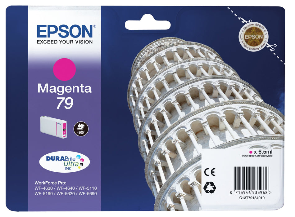 EAN 8715946535968 - Epson Tower of Pisa 79 cartucho de tinta 1 pieza(s) Original Rendimiento estándar imagen 1