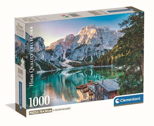 EAN 8005125399345 - Clementoni 1000 pcs. CB HQC Emerald Lake Braies imagen 1