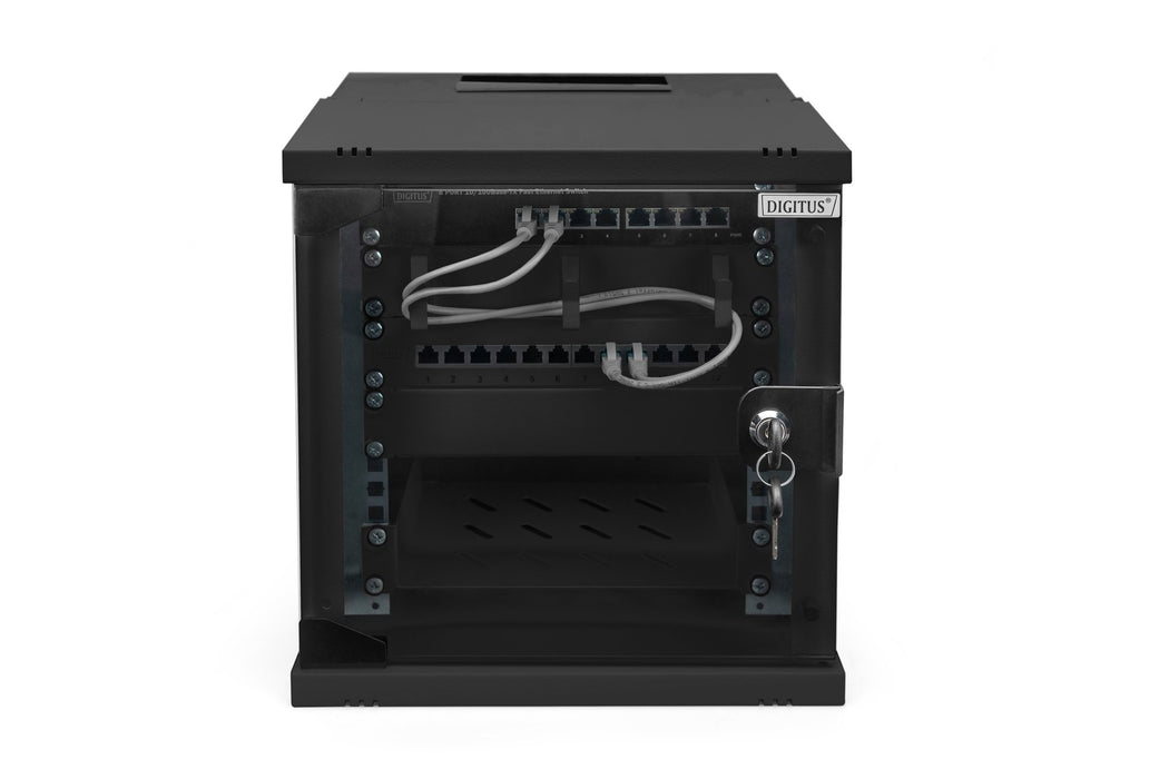 EAN 4016032493631 - Digitus DN-49101 armario rack 6U Bastidor de pared Negro imagen 8