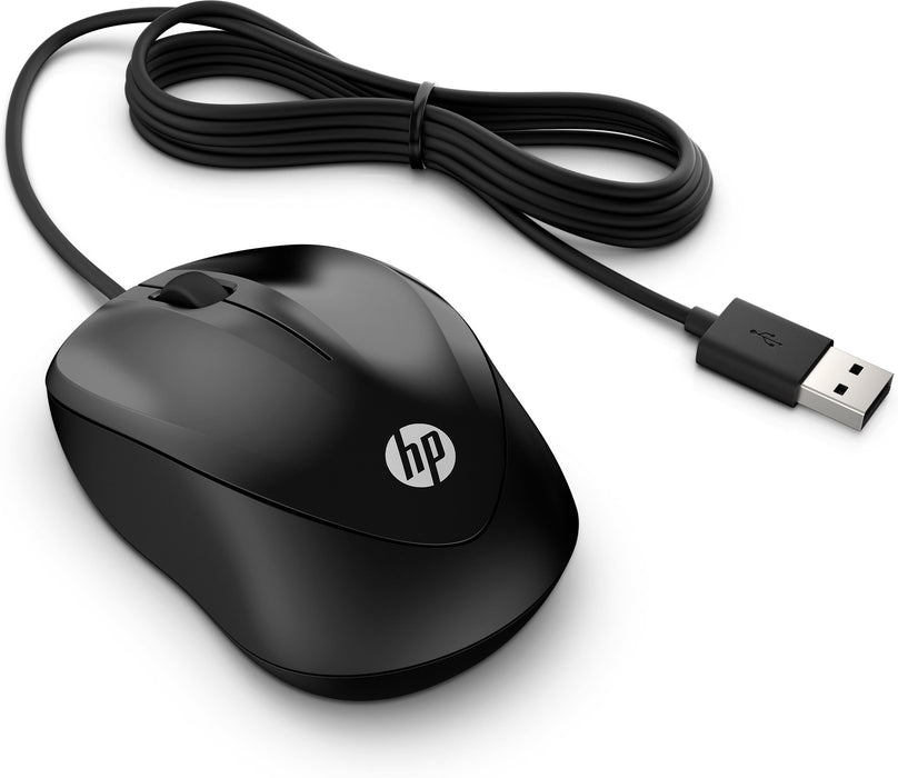 EAN 0192545918244 - HP Wired Mouse 1000 ratón Ambidextro USB tipo A 1200 DPI imagen 2