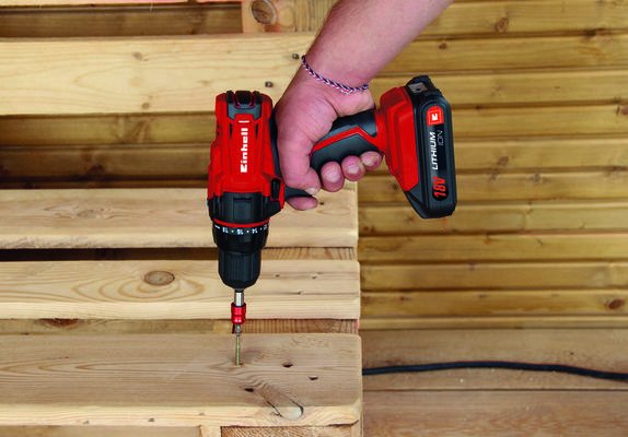 EAN 4006825618150 - Einhell TC-CD 18-2 Li 1250 RPM Sin llave 1,36 kg Rojo imagen 4