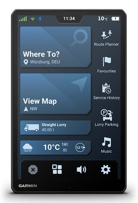 EAN 0753759335465 - Garmin dēzl LGV1020 navegador Fijo 25,6 cm (10.1") TFT Pantalla táctil 554 g Negro imagen 2