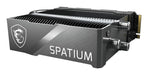 EAN 4711377193405 - MSI SPATIUM M580 PCIe 5.0 NVMe M.2 FROZR 2TB unidad de estado sólido PCI Express 5.0 3D NAND imagen 3