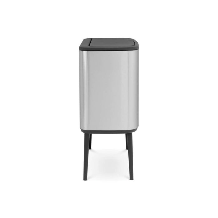 EAN 8710755316081 - Brabantia 316081 papelera 33 L Rectangular Acero inoxidable Negro, Acero inoxidable imagen 5