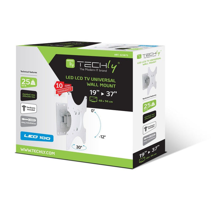 EAN 8054529023875 - Techly ICA-LCD 2900WH soporte para TV 94 cm (37") Blanco imagen 2