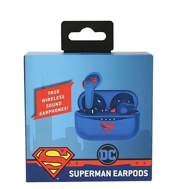 EAN 5055371624329 - OTL Technologies DC Comics Superman Auriculares Inalámbrico Dentro de oído Llamadas/Música Bluetooth Azul imagen 7