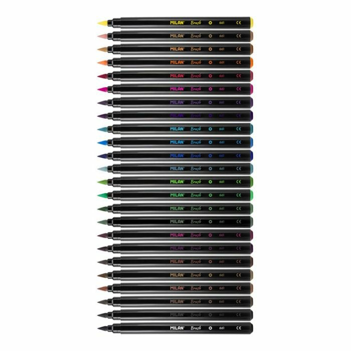 EAN 8411574087632 - Milan 0612624 rotulador Multicolor 24 pieza(s) imagen 2