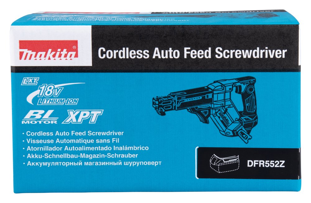 EAN 0197050003959 - Makita DFR552Z destornillador eléctrico y llave de impacto 4500 RPM Negro, Azul imagen 20