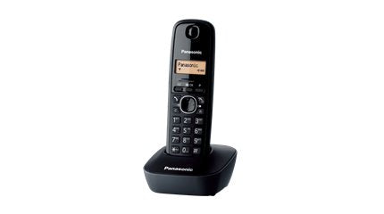 EAN 5025232621545 - Panasonic KX-TG1611 teléfono Teléfono DECT Identificador de llamadas Negro imagen 1