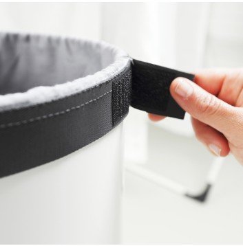 EAN 8710755104367 - Brabantia 104367 cesto para ropa Marrón, Blanco imagen 5