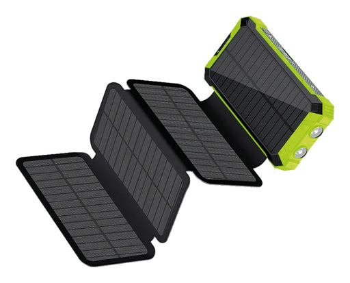EAN 4040895011732 - RealPower PB-20000 Solar 20000 mAh Cargador inalámbrico Negro, Verde imagen 1