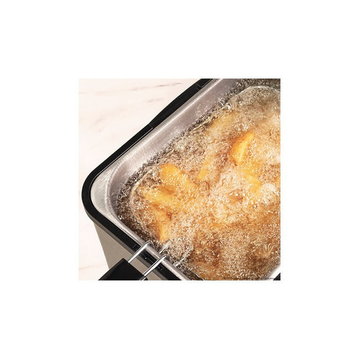 EAN 8435484030731 - Cecotec CleanFry Infinity 3000 Sencillo 5,6 L Independiente 2400 W Freidora Negro, Acero inoxidable imagen 4