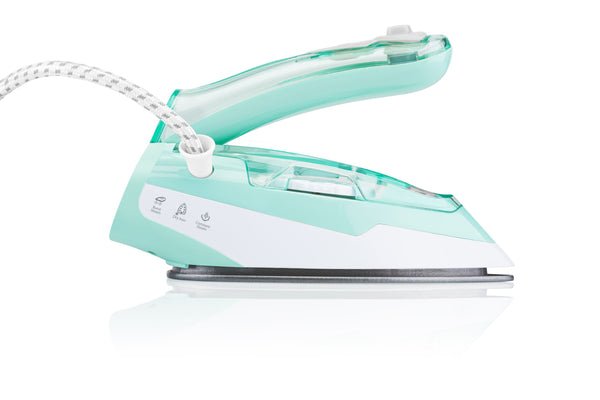 EAN 8590393324606 - Eta Sophia Plancha a vapor Suela de cerámica 1100 W Turquesa, Blanco imagen 4