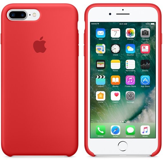 EAN 0190198000682 - Apple MMQV2ZM/A funda para teléfono móvil 14 cm (5.5") Funda blanda Rojo imagen 3