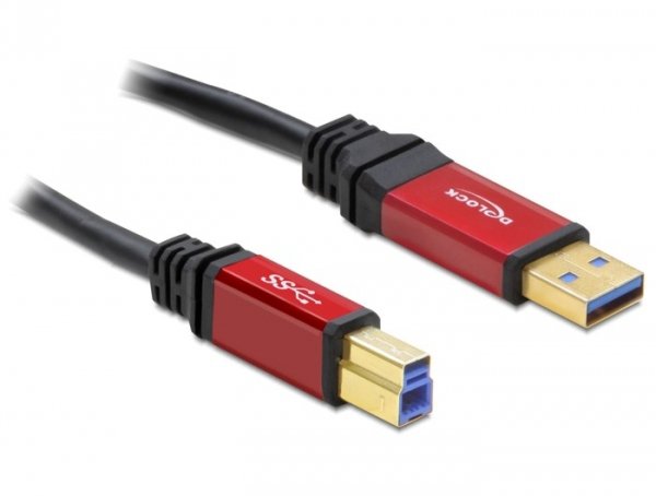 EAN 4043619827589 - DeLOCK 3.0m USB 3.0 A-B cable USB USB 3.2 Gen 1 (3.1 Gen 1) 3 m USB A USB B imagen 1
