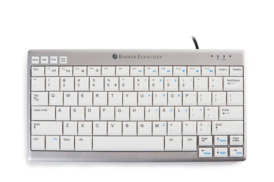 EAN 8719274671954 - BakkerElkhuizen UltraBoard 950 teclado Oficina USB QWERTY Inglés del Reino Unido Gris claro, Blanco imagen 3