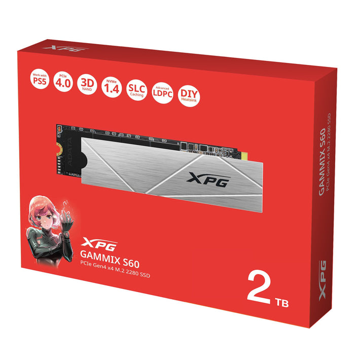 EAN 4711085946164 - XPG GAMMIX S60 2 TB M.2 PCI Express 4.0 NVMe 3D NAND imagen 8