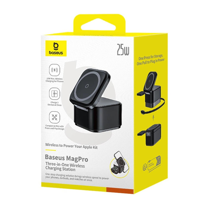 EAN 6932172679064 - Baseus P10264100123-01 cargador de dispositivo móvil Universal Negro USB Cargador inalámbrico Carga rápid imagen 8