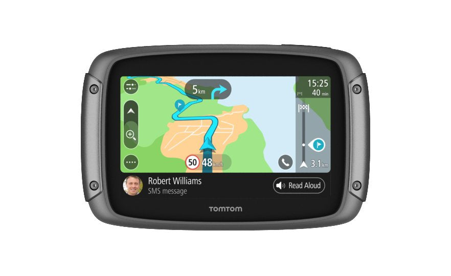 EAN 0636926100526 - TomTom Rider 500 navegador Fijo 10,9 cm (4.3") Pantalla táctil 280 g Negro imagen 1