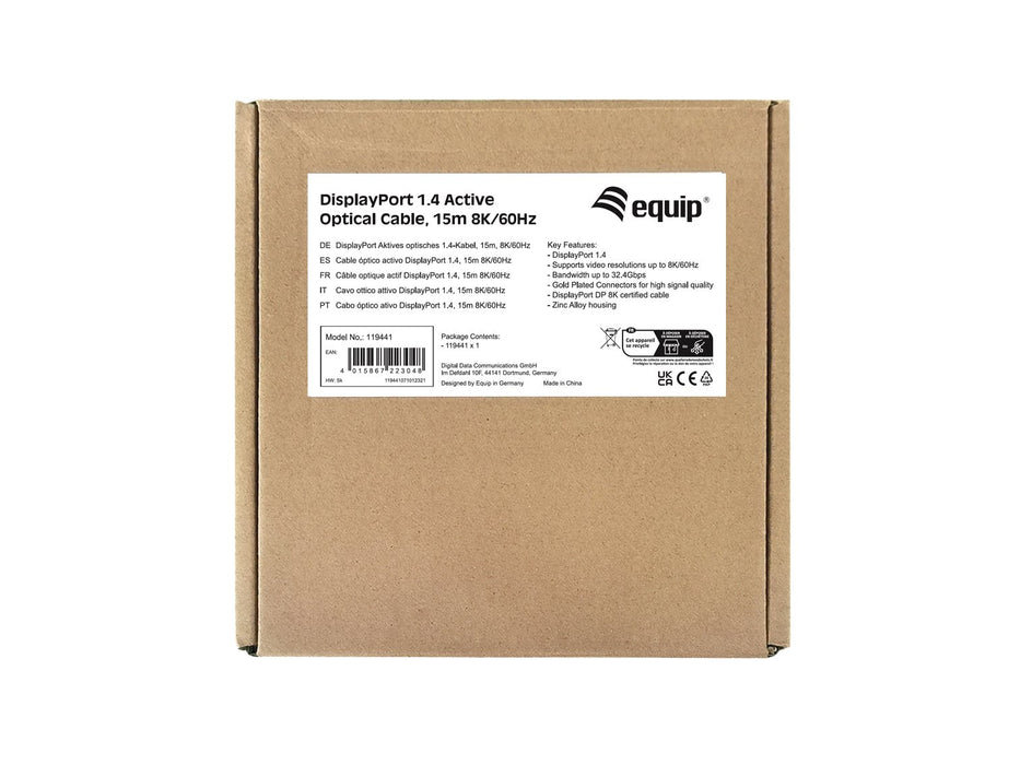 EAN 4015867223048 - Equip 119441 cable DisplayPort Negro imagen 6