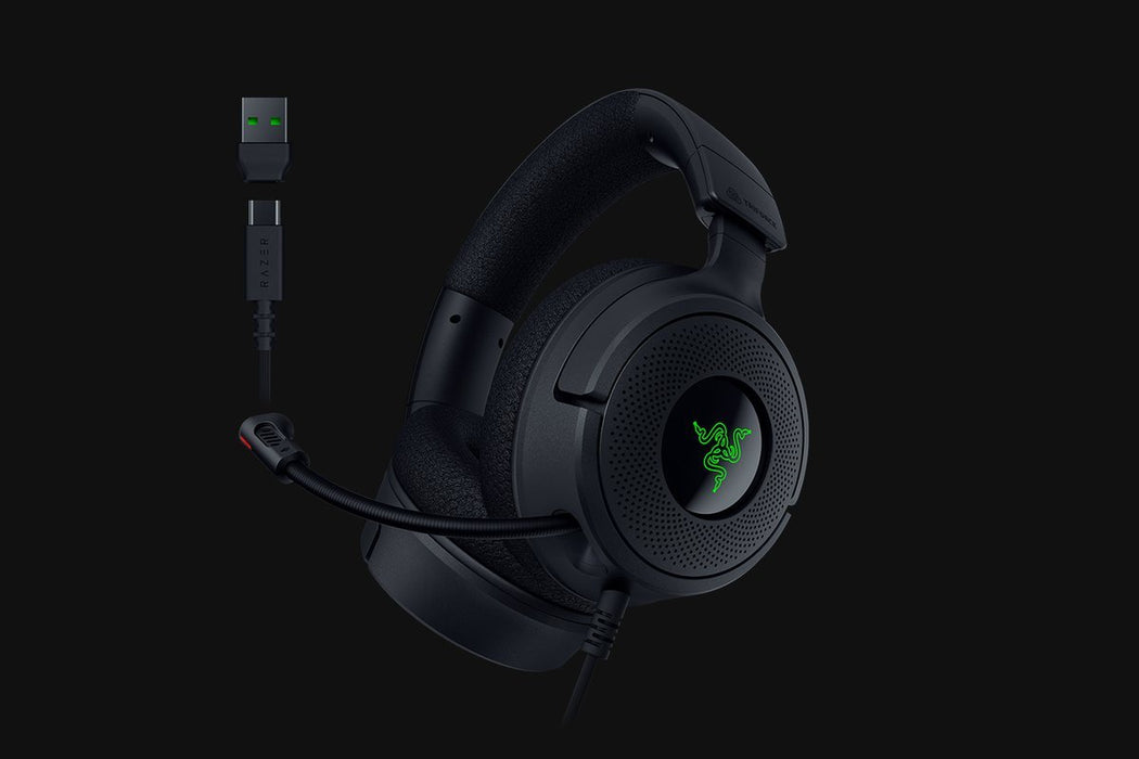 EAN 8887910060766 - Razer Kraken V4 X Auriculares Alámbrico Diadema Juego USB Type-C / USB Type-A Negro imagen 7