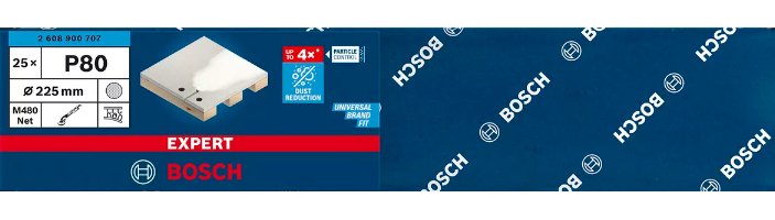 EAN 4059952540450 - Bosch 2 608 900 707 accesorio para lijadora 25 pieza(s) Red para lijado imagen 2