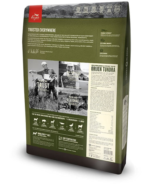 EAN 0064992185206 - Orijen Tundra 2 kg Universal Pato, Carne de venado imagen 2