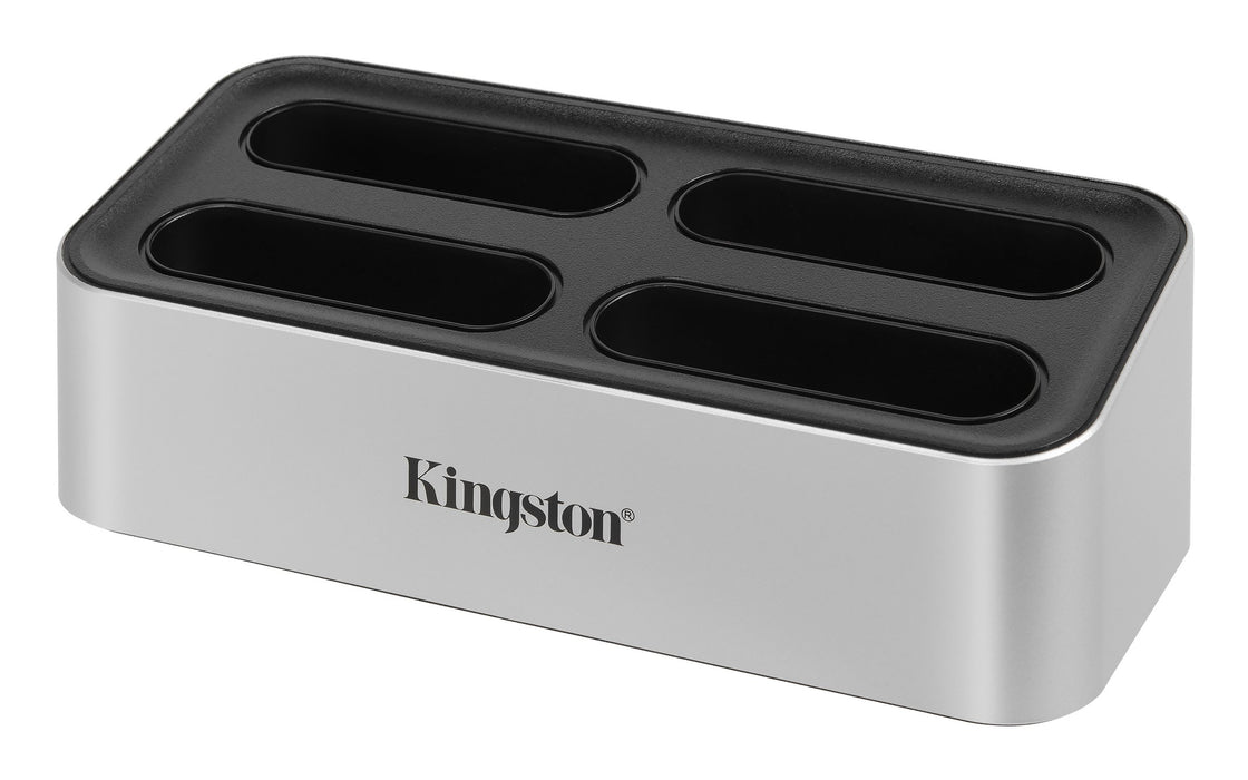 EAN 740617307733 - Kingston Technology Workflow Station USB 3.2 Gen 2 (3.1 Gen 2) Type-C Negro, Plata imagen 1