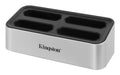EAN 740617307733 - Kingston Technology Workflow Station USB 3.2 Gen 2 (3.1 Gen 2) Type-C Negro, Plata imagen 1
